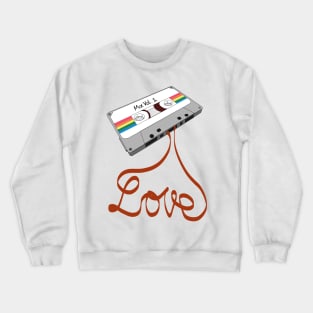 Love Song Casette Crewneck Sweatshirt